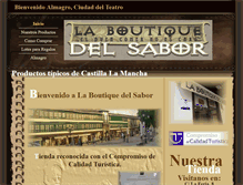 Tablet Screenshot of laboutiquedelsaboralmagro.com